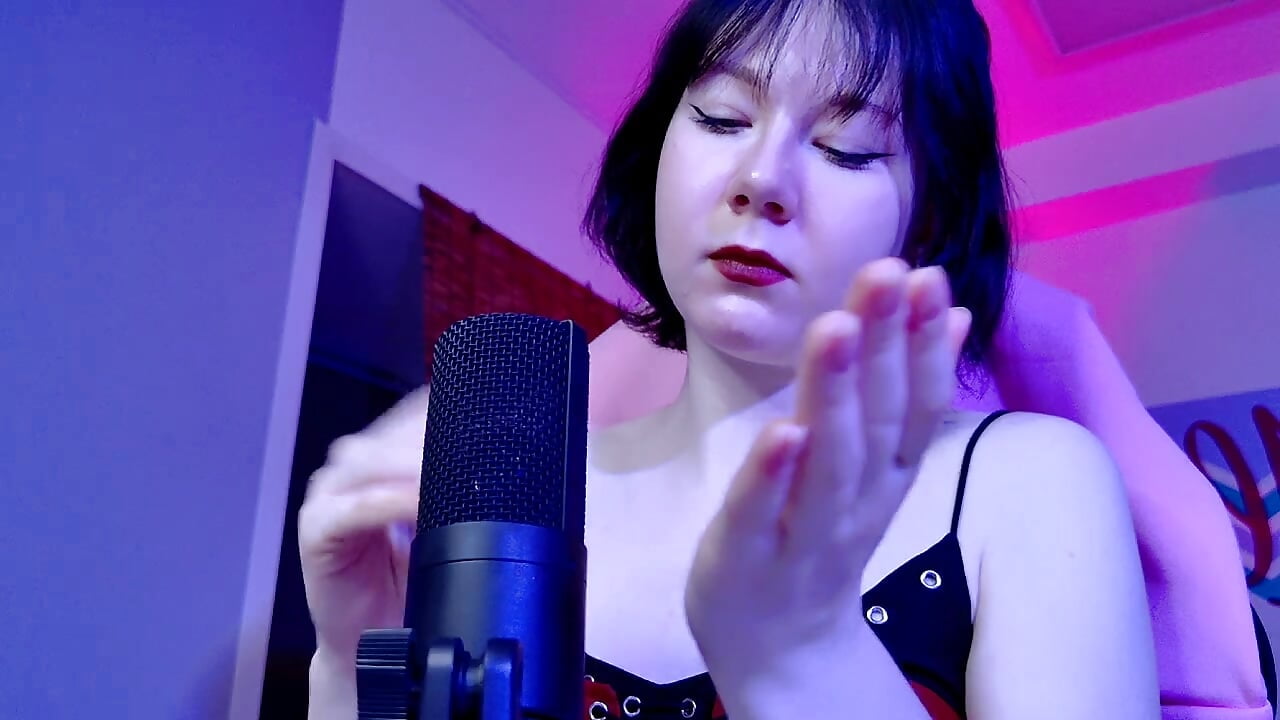 ASMR hand cream🙏💦 - video by NancyMartinez cam model