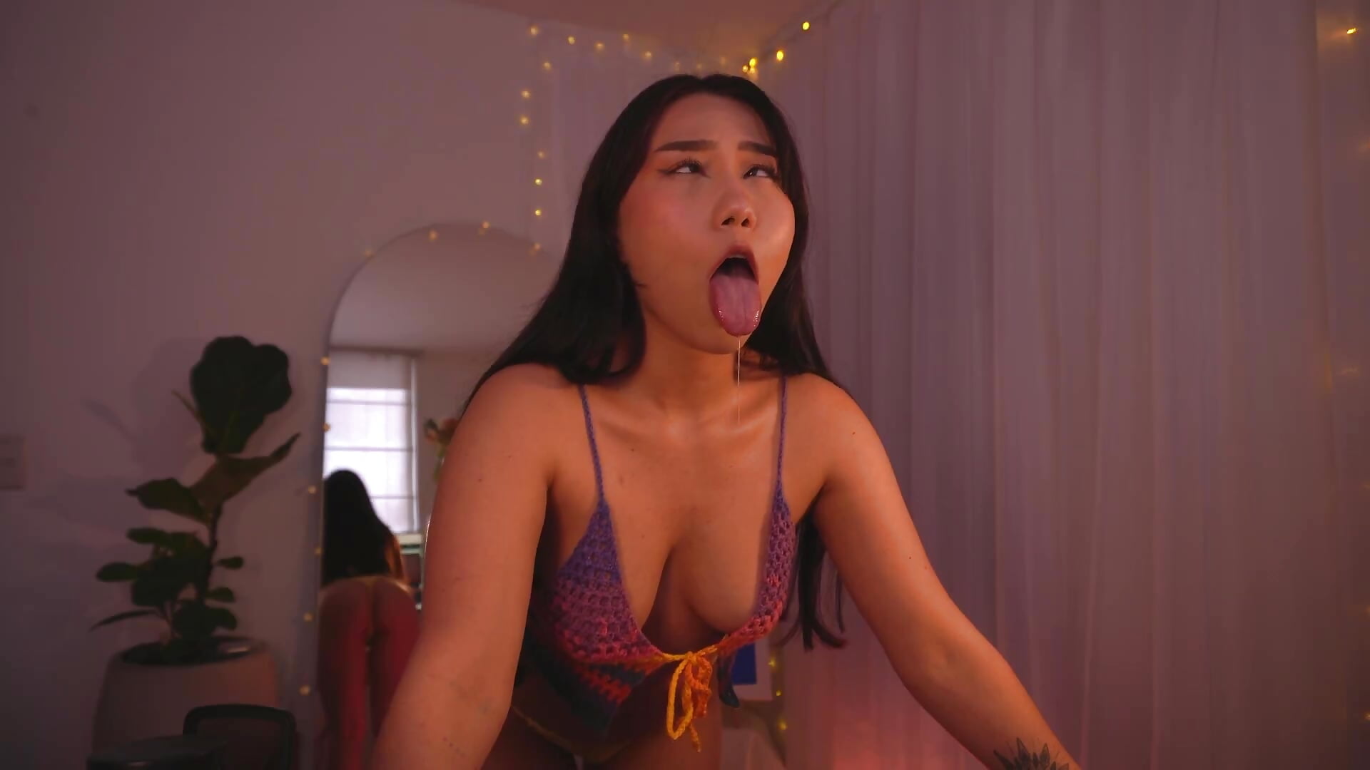 Dirty ahegao 🤞 - video di Aimilayne modella di cam