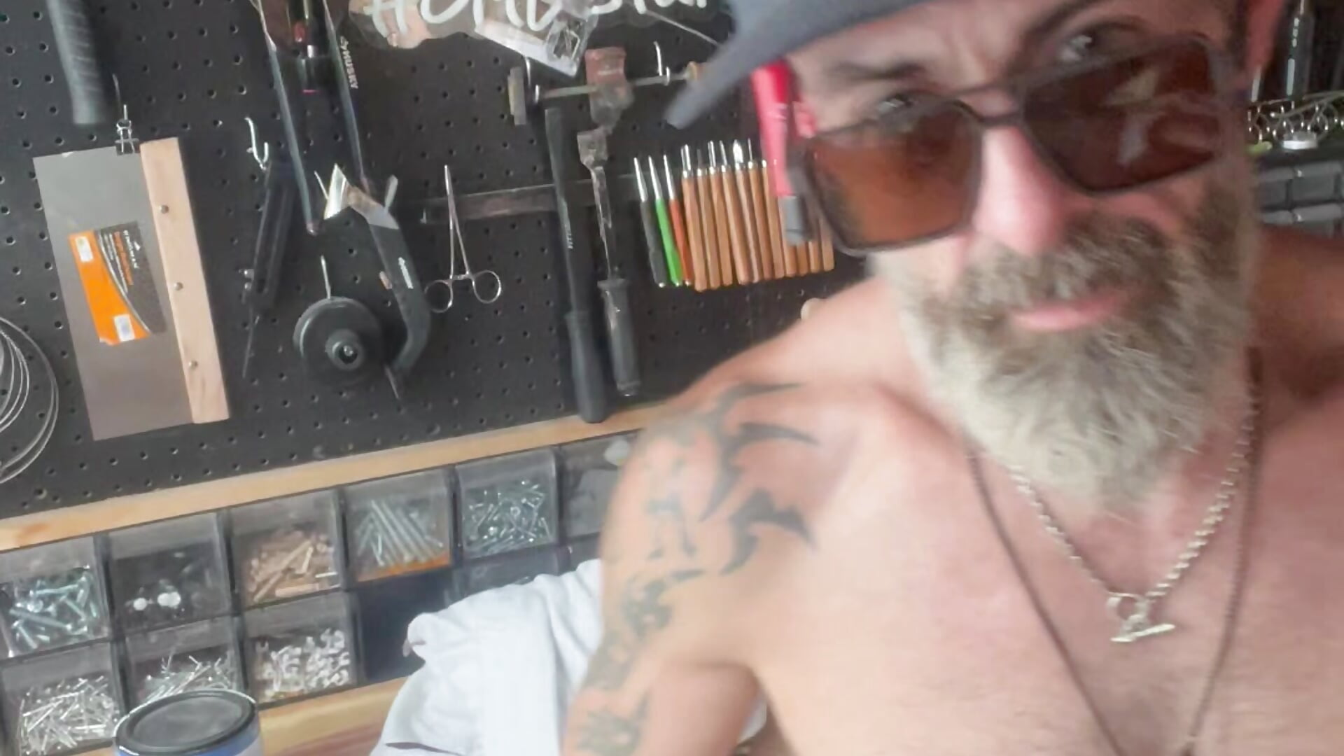 Quick clean up of the shop...Naked and cloudy