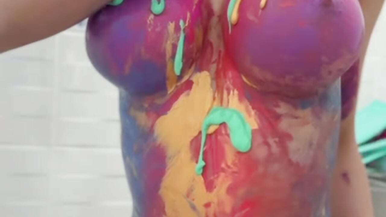 Body Painting Teasing