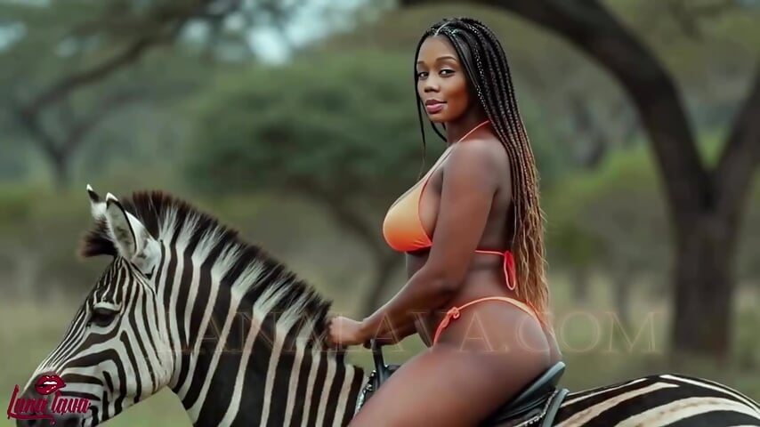 LanaAILava On A Safari - video di MistressLava modella di cam