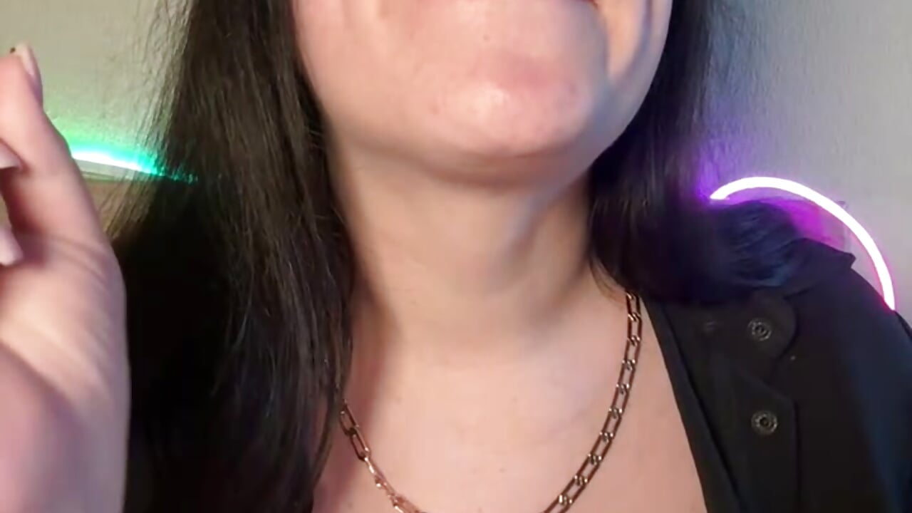 Playing with the nose. Picking and blowing nose - Video von Evelinia Cam-Model