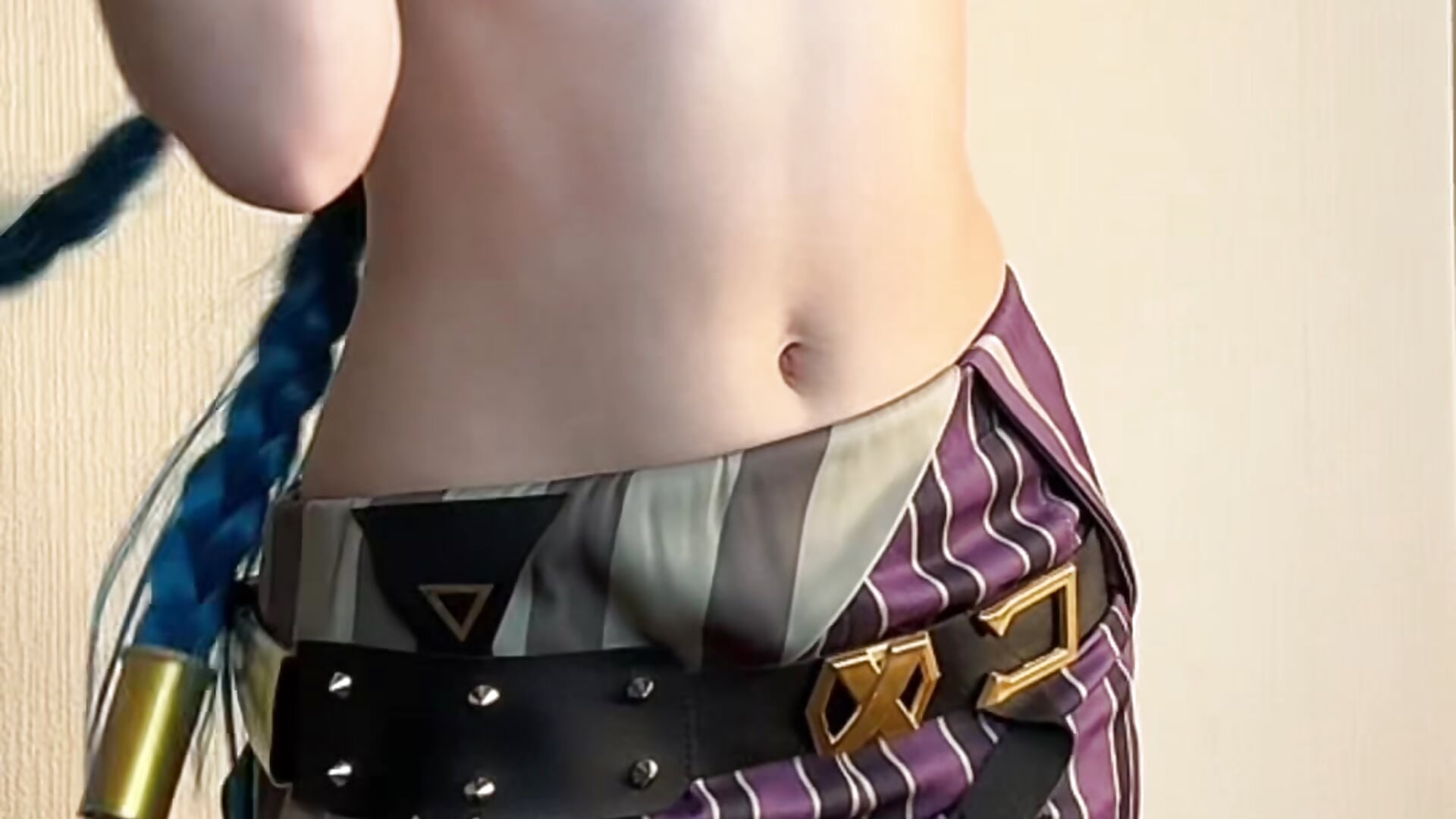 Jinx cosplay (from arcane) - video by temperaturka cam model