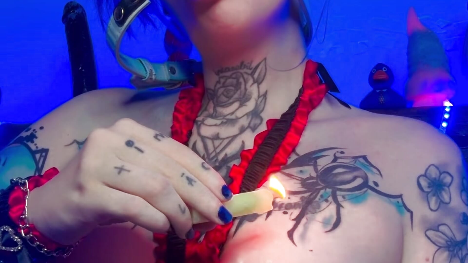 BDSM time 😈🕯️💦 - video by coyemoo cam model