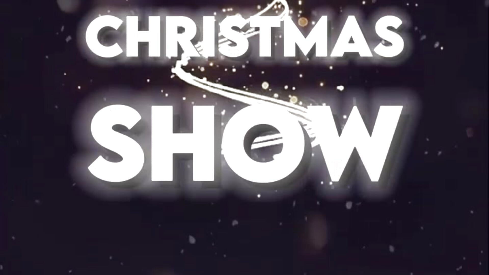 Christmas show invitation