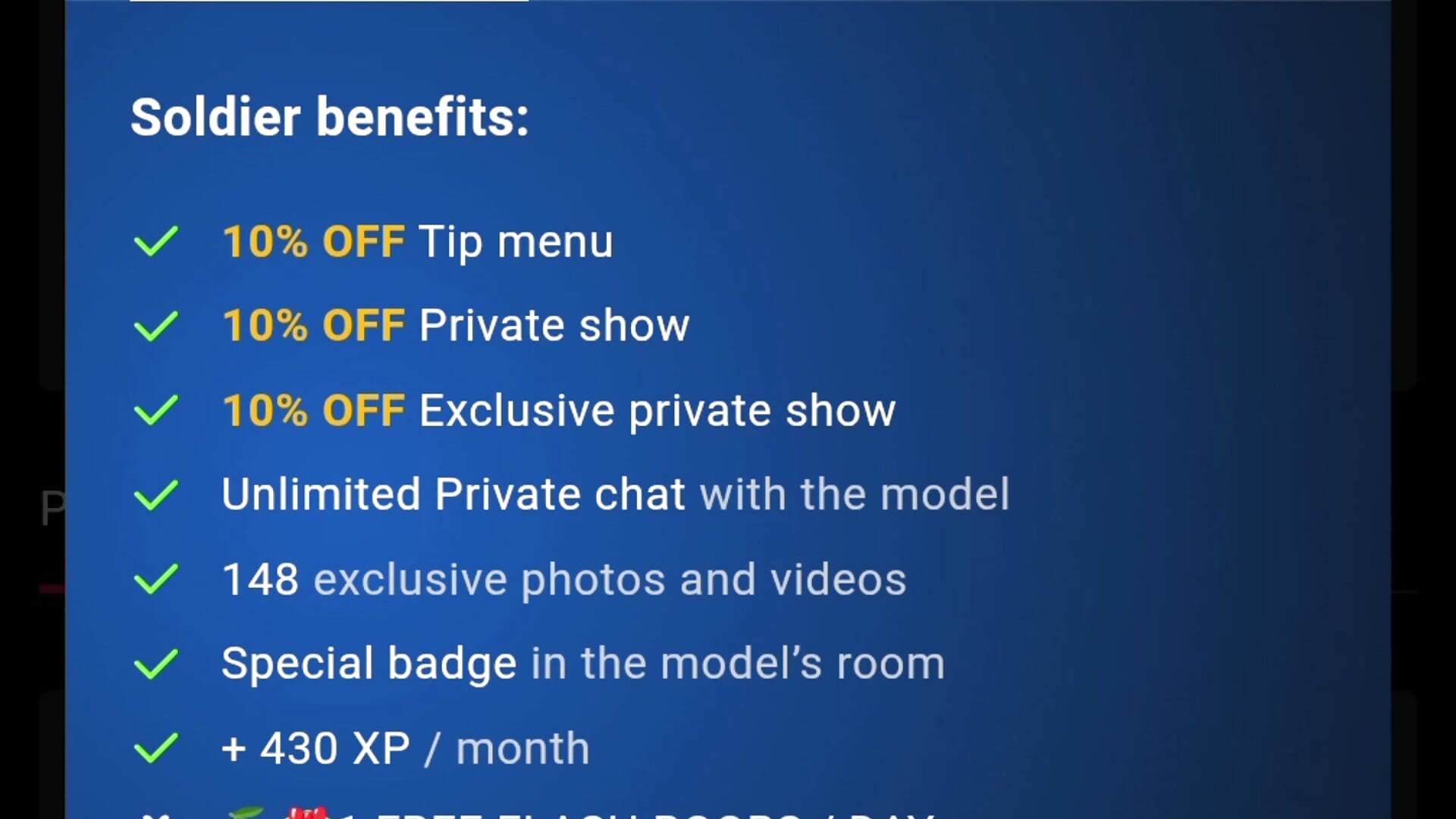 NOUVEAUX AVANTAGES FANCLUB - vidéo du modèle de showcams LadyRochester