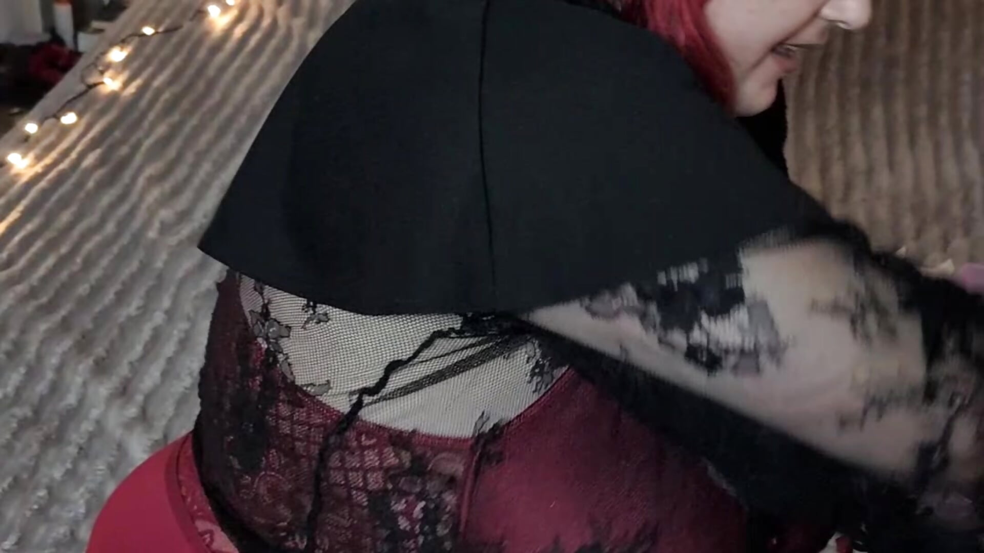 ADVENT CALENDAR #4 ESSAYAGE DE LINGERIE SEXY🎁🎄 - video by LadyRochester cam model