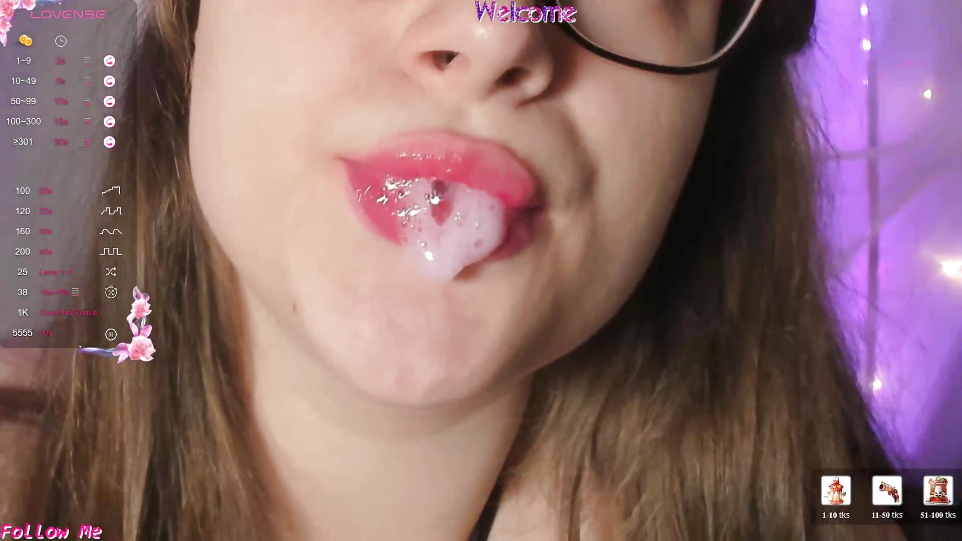 Your cum got in my mouth - فيديو من Seductive_She_Wolf موديل الكام