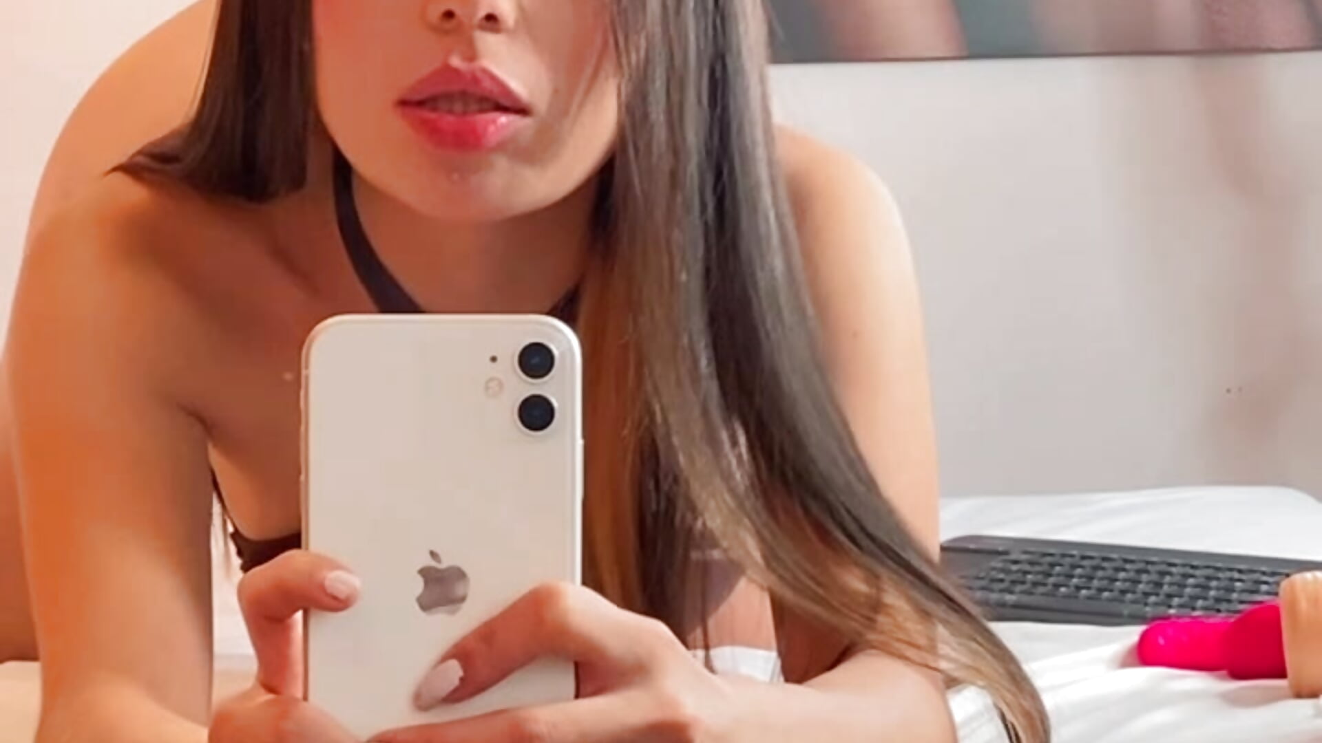 I love my body in this position - video by AbyThompson cam model