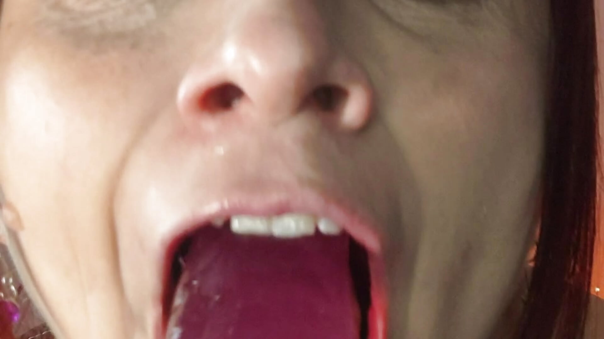 Gat Deep throat 🤮 - Catamilf77主播的视频