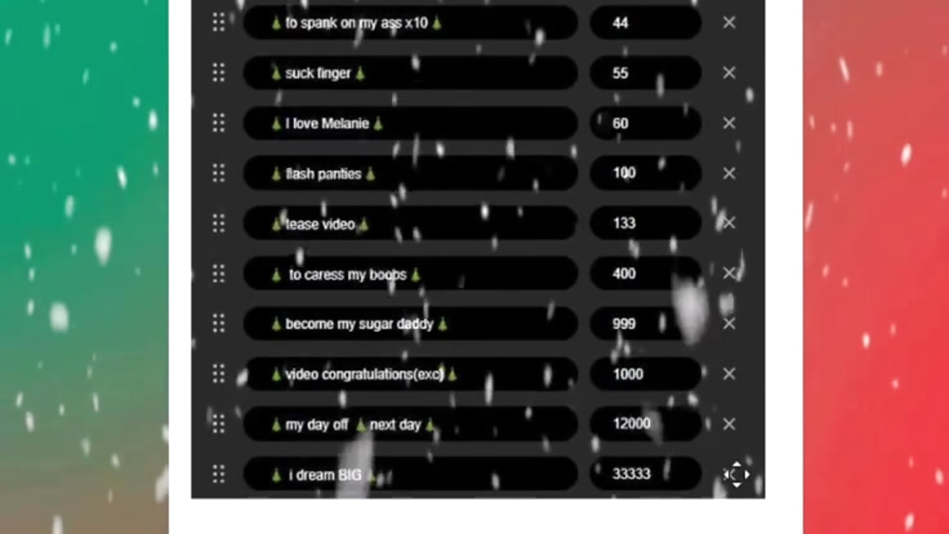 🎄🎄 - video by MelanieCarterr cam model