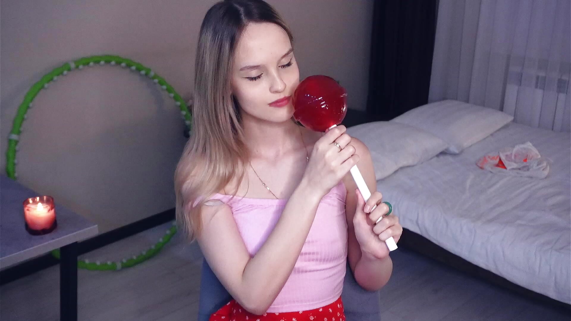 That's lollipop is really huge...