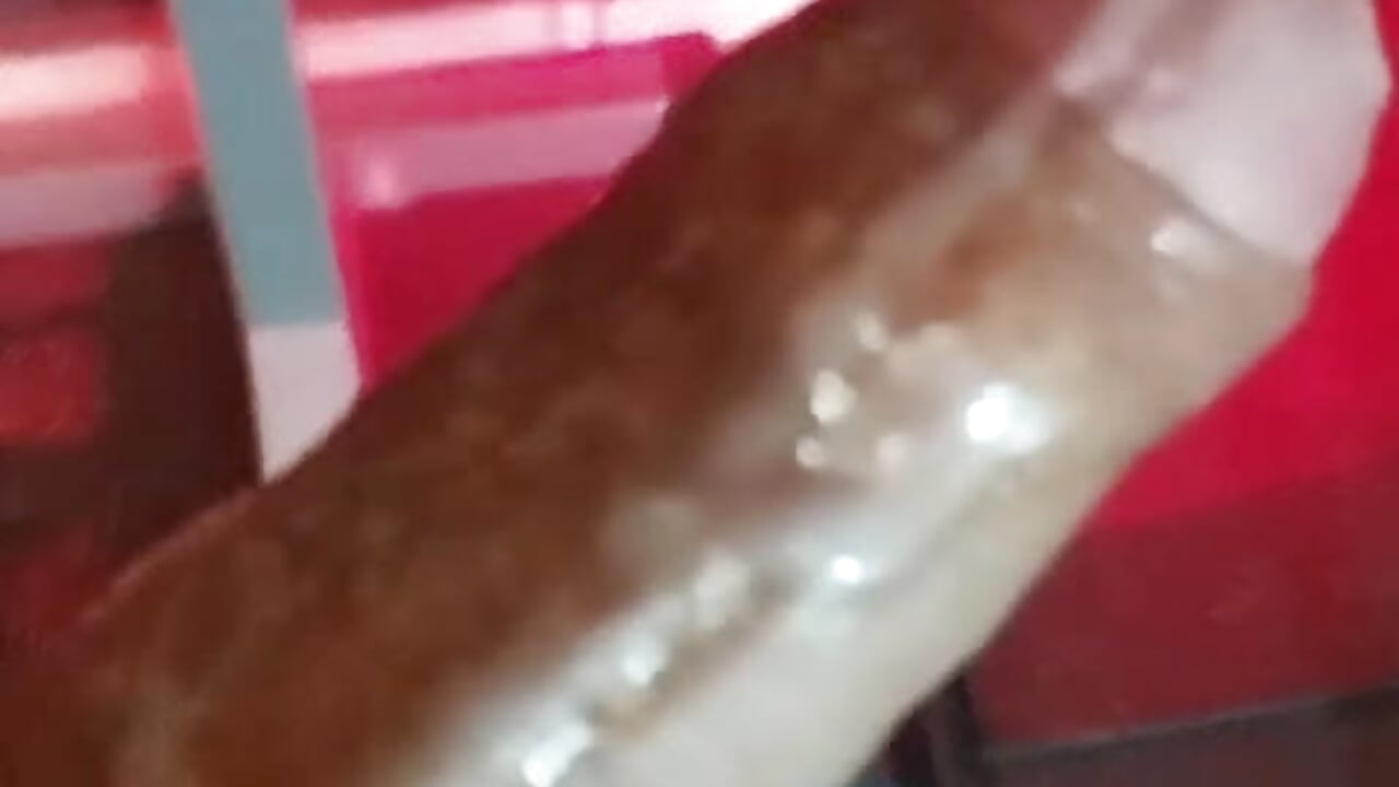 My cock hard and full of cum for you