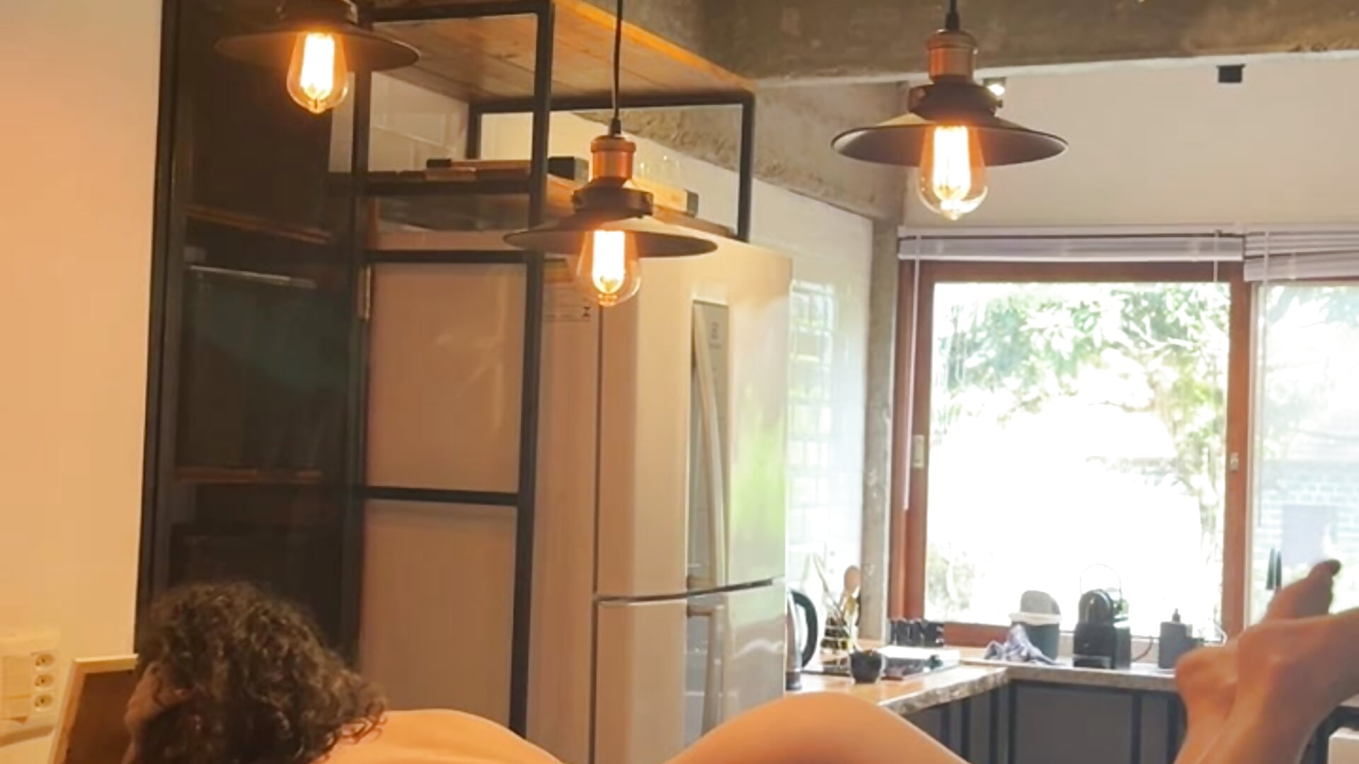 💕Peladinha encima da mesa+pezinhos ✨