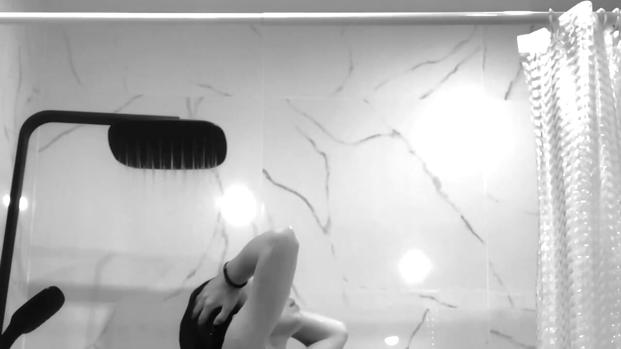 sensual Megan shower