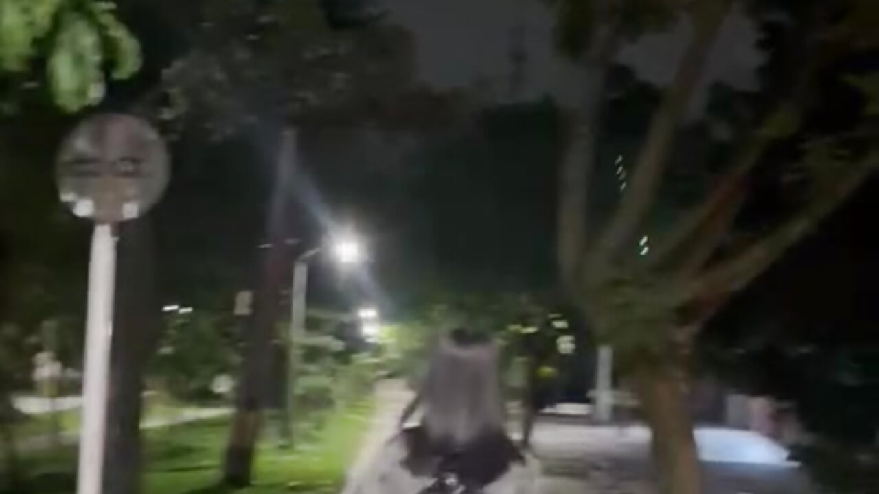 walking in the moonlight 😈 - video by valery_yepes cam model