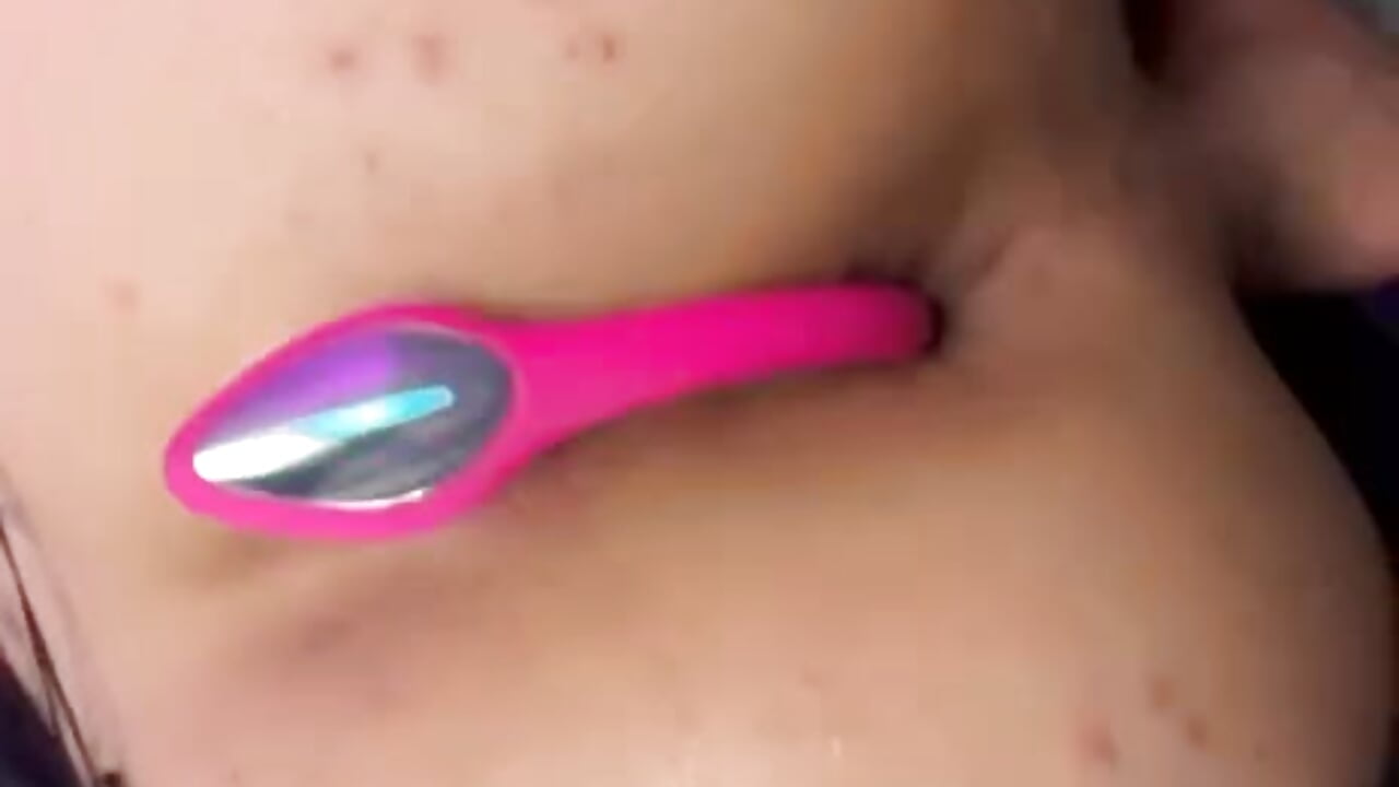 A stretched pink hole