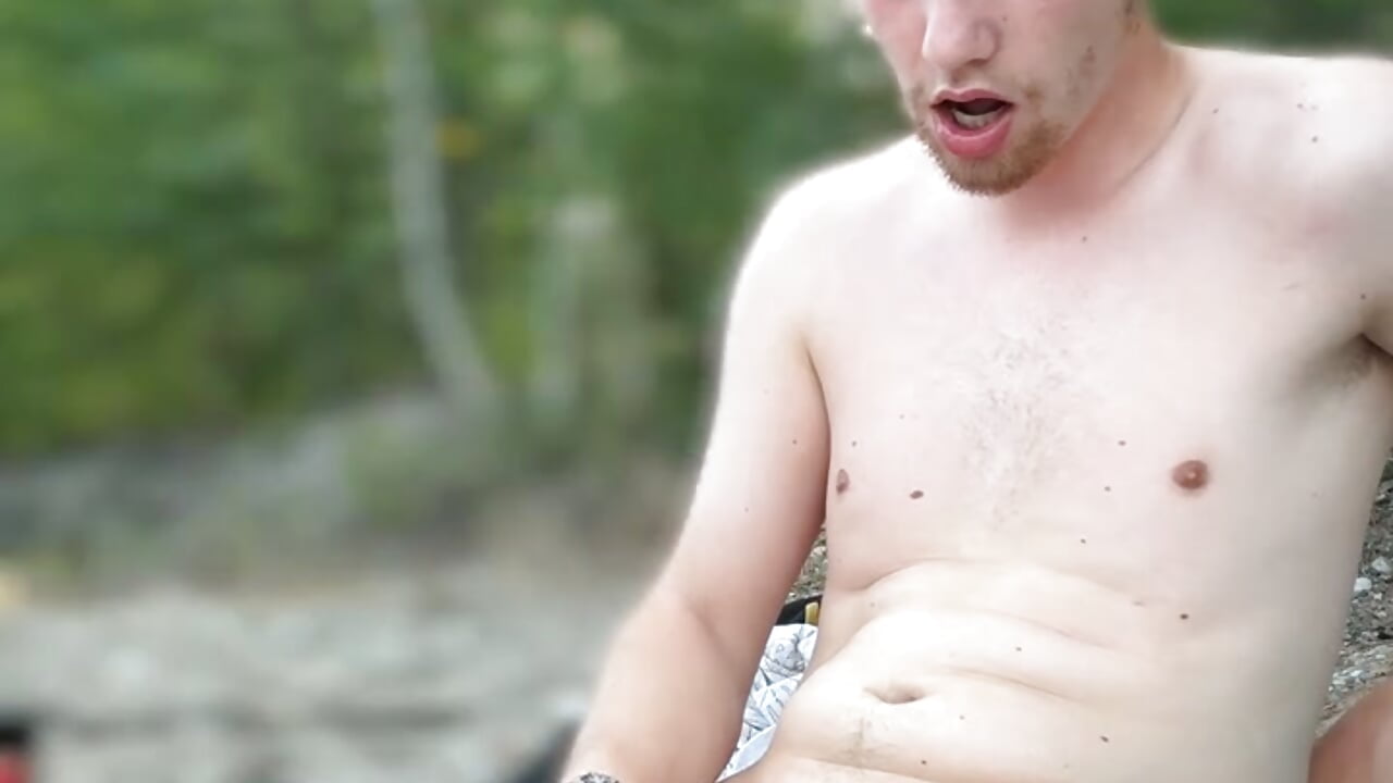 Public Huge Load of Cum on Foot 💦🦶Public Show