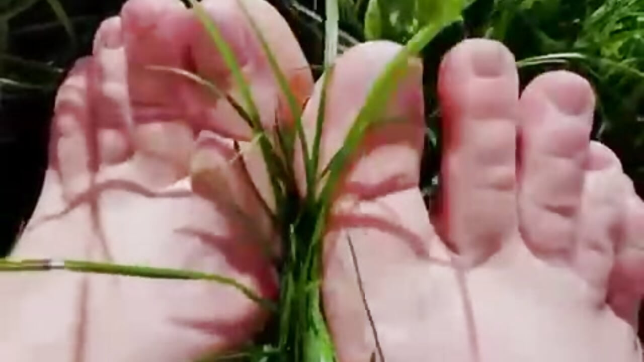 Feet in the Grass