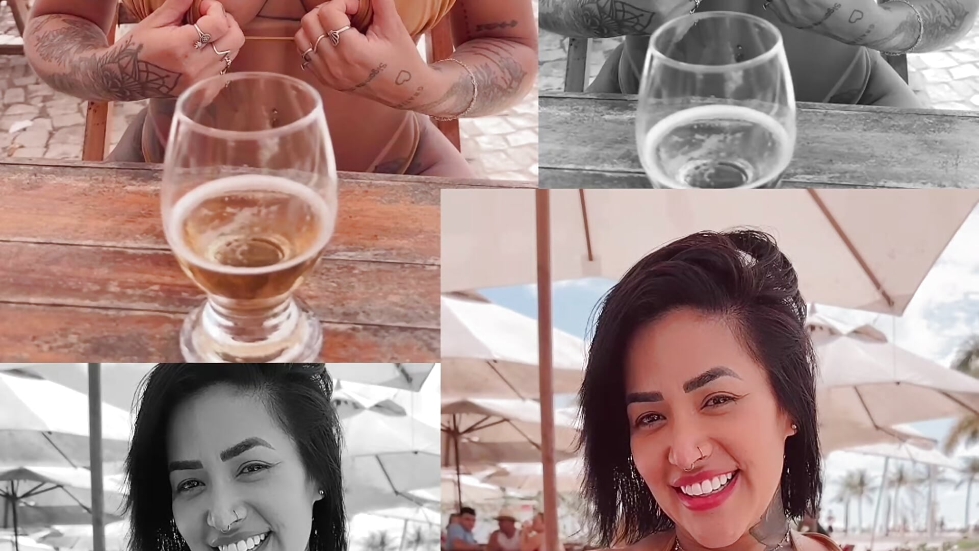 Se exibindo na praia 🏝️ - video by mayacademia cam model