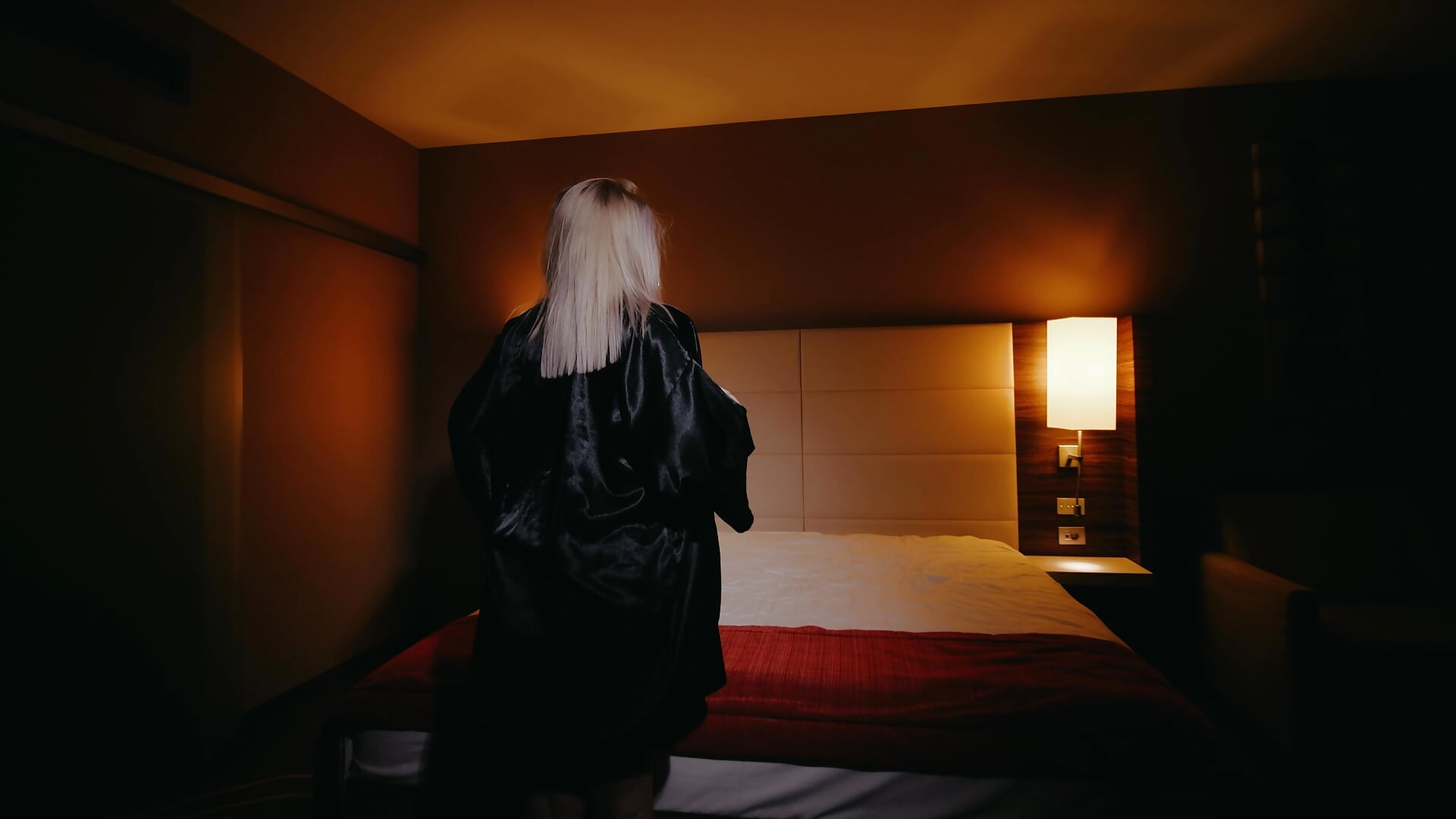 In my bedroom...wait for you