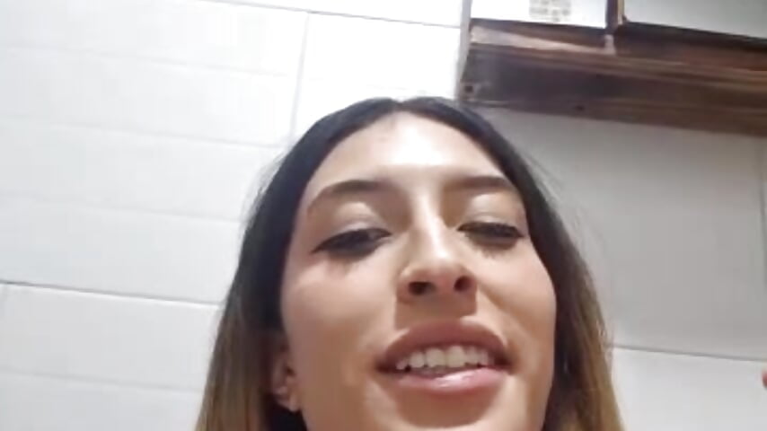 Masturbation in the bathroom