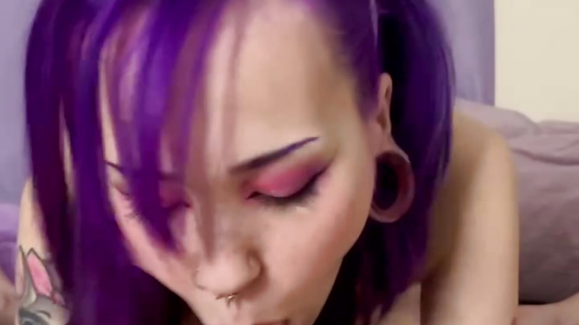 POV cum on face with blowjob
