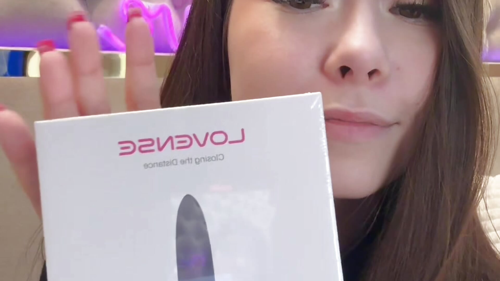 A new toy from Anonymous 😍🤫 - video by MaliTai cam model