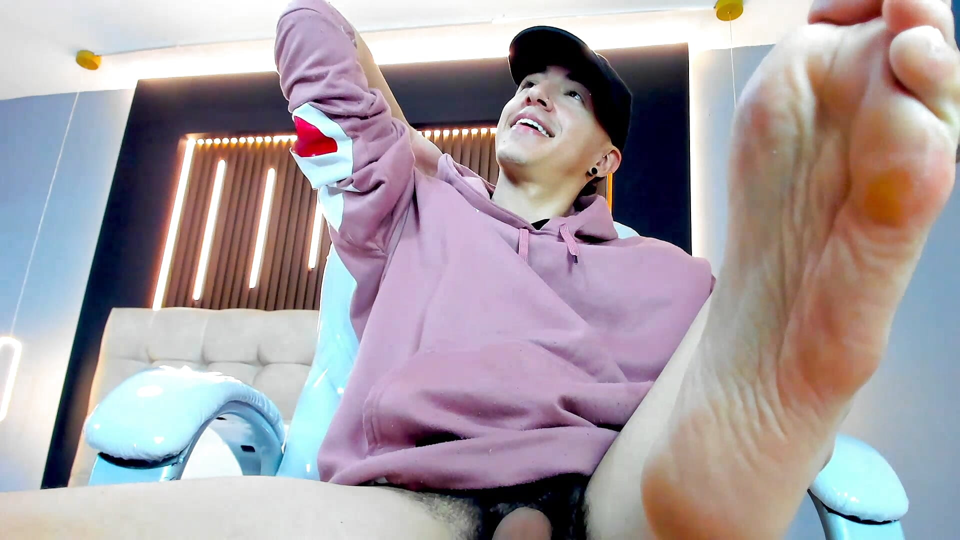 foot fetish? - video oleh model kamera Lobo_17_