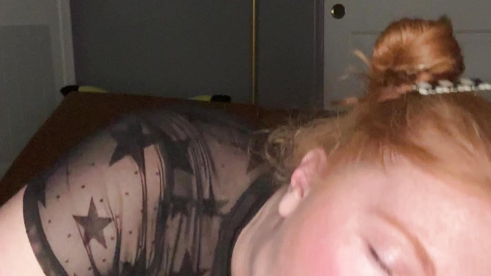 BBC destruction in my sheer top[