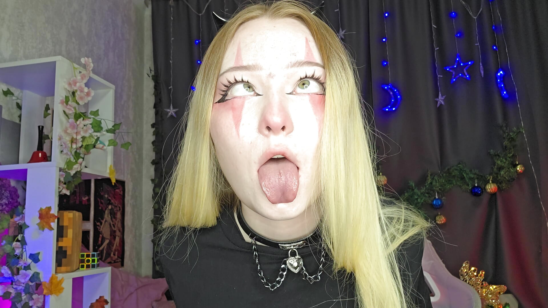 my clown ahegao - video by ElswythCovil cam model