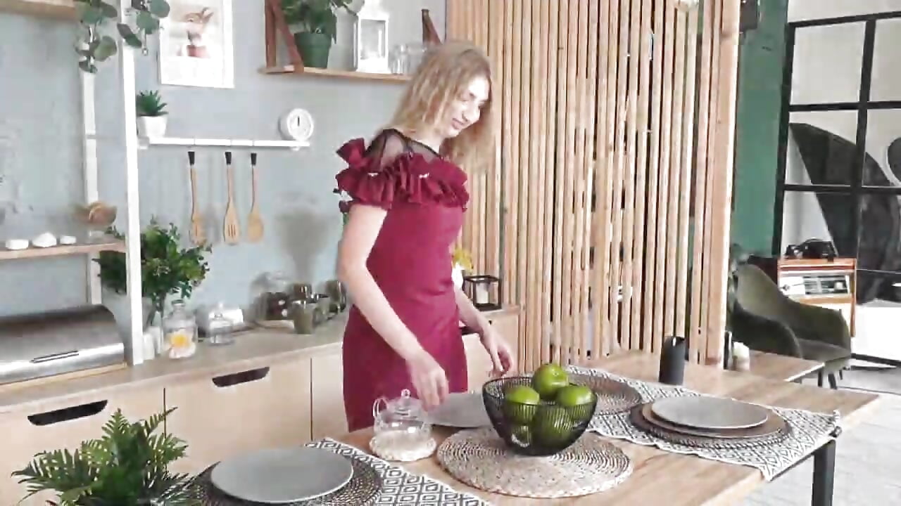 I'm setting the table