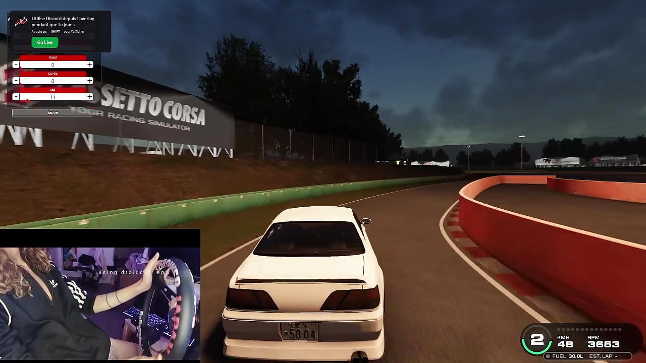 asseto corsa vroom vroom - video by piou-sissy cam model