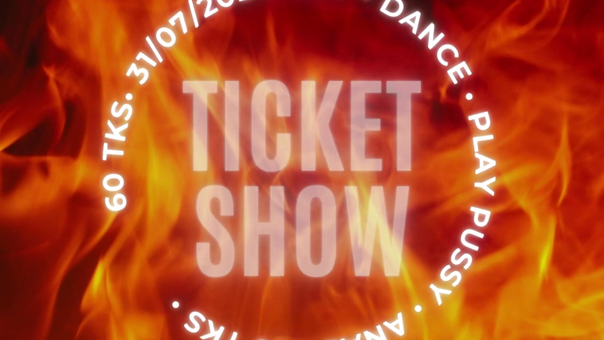 Ticket show 31-07-2024 - video by tatiana_valencia cam model