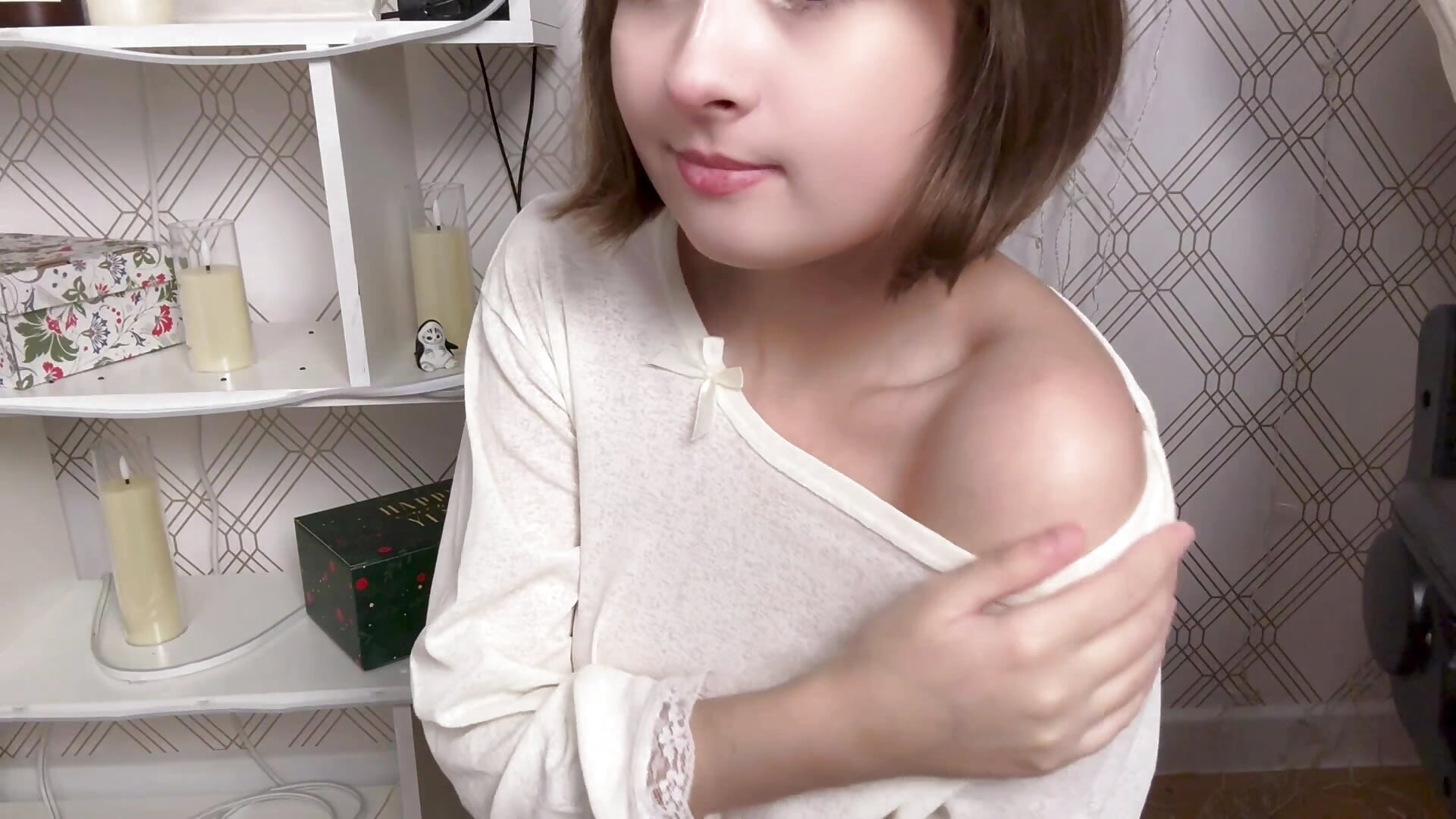 Sweet Mary loves to tease hehe - βίντεο μοντέλου Mary_uw