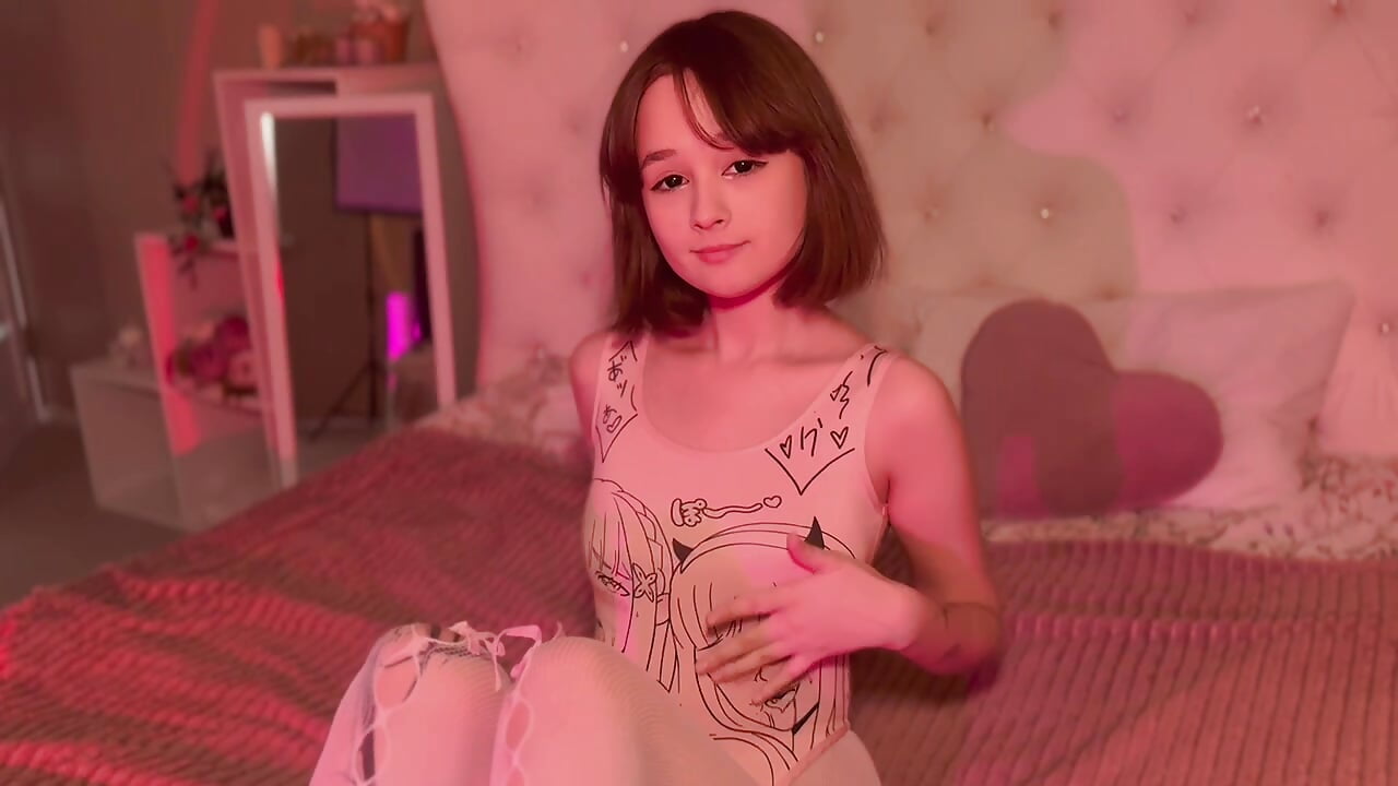 Cute tights and anime bodysuit - βίντεο μοντέλου Mary_uw