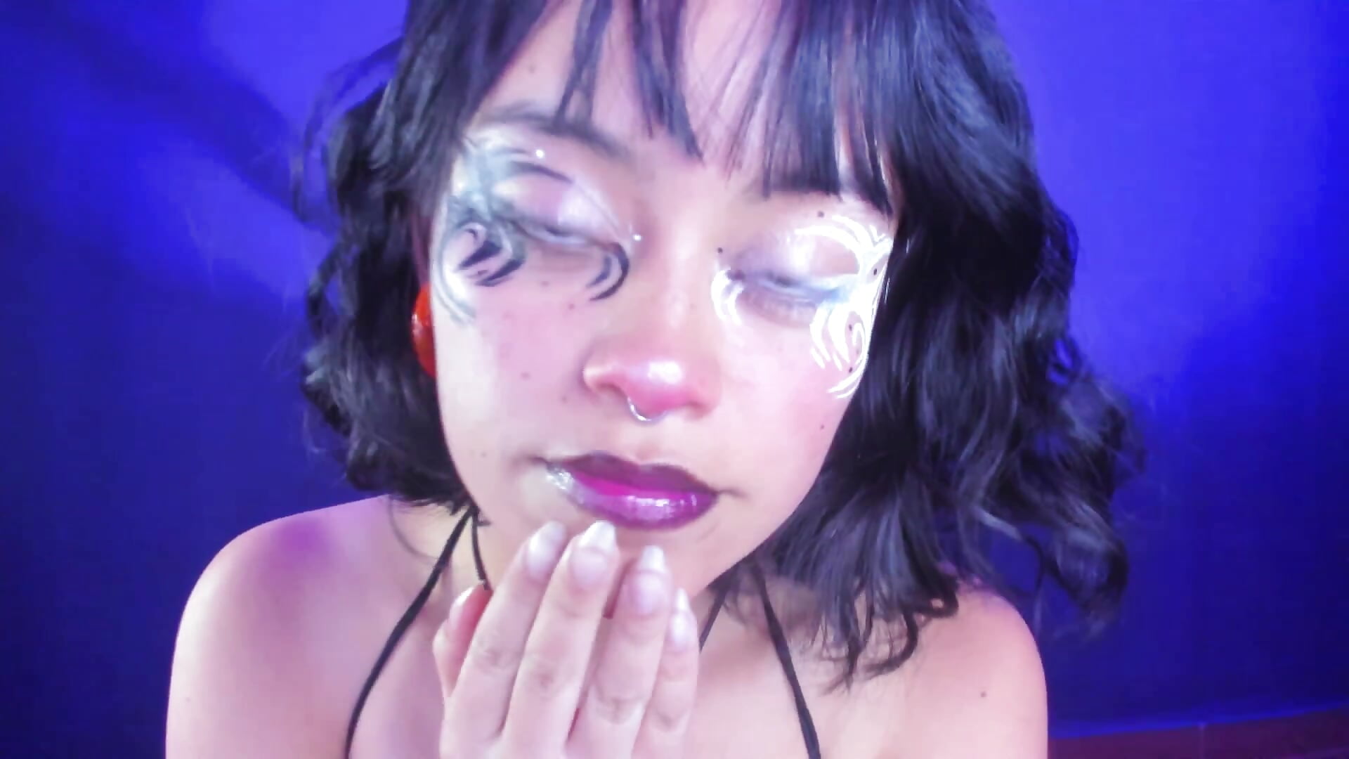 I love to make art also on my face - video od modelky/modela vanelope11