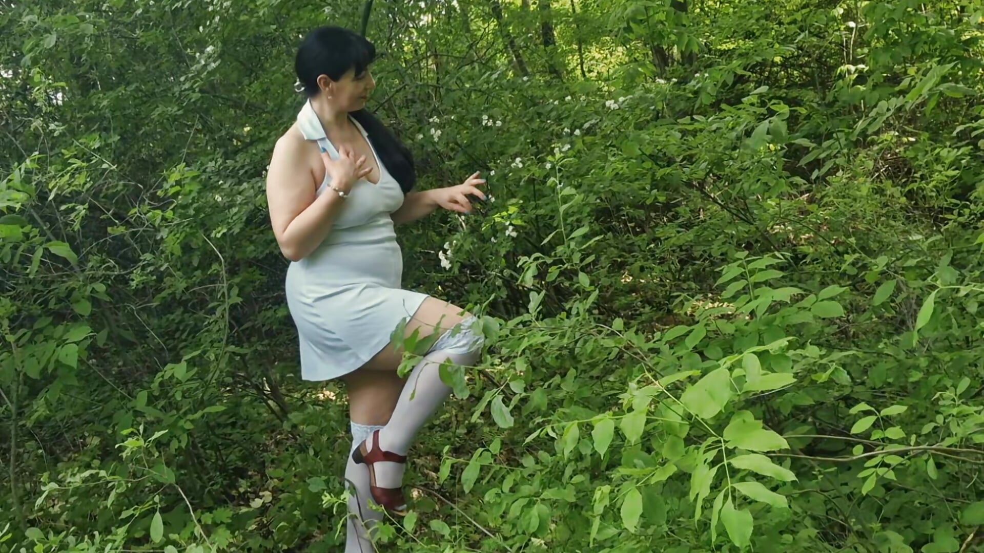 naughty forest lady