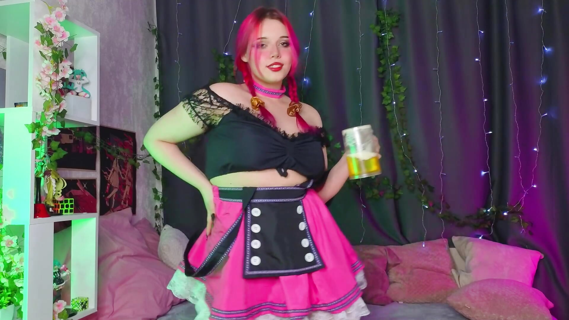 we start Octoberfest - video by DorisGaillard cam model