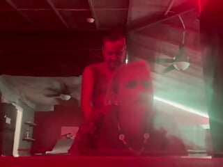 Doggie Style video in mirror and then from behind in POV