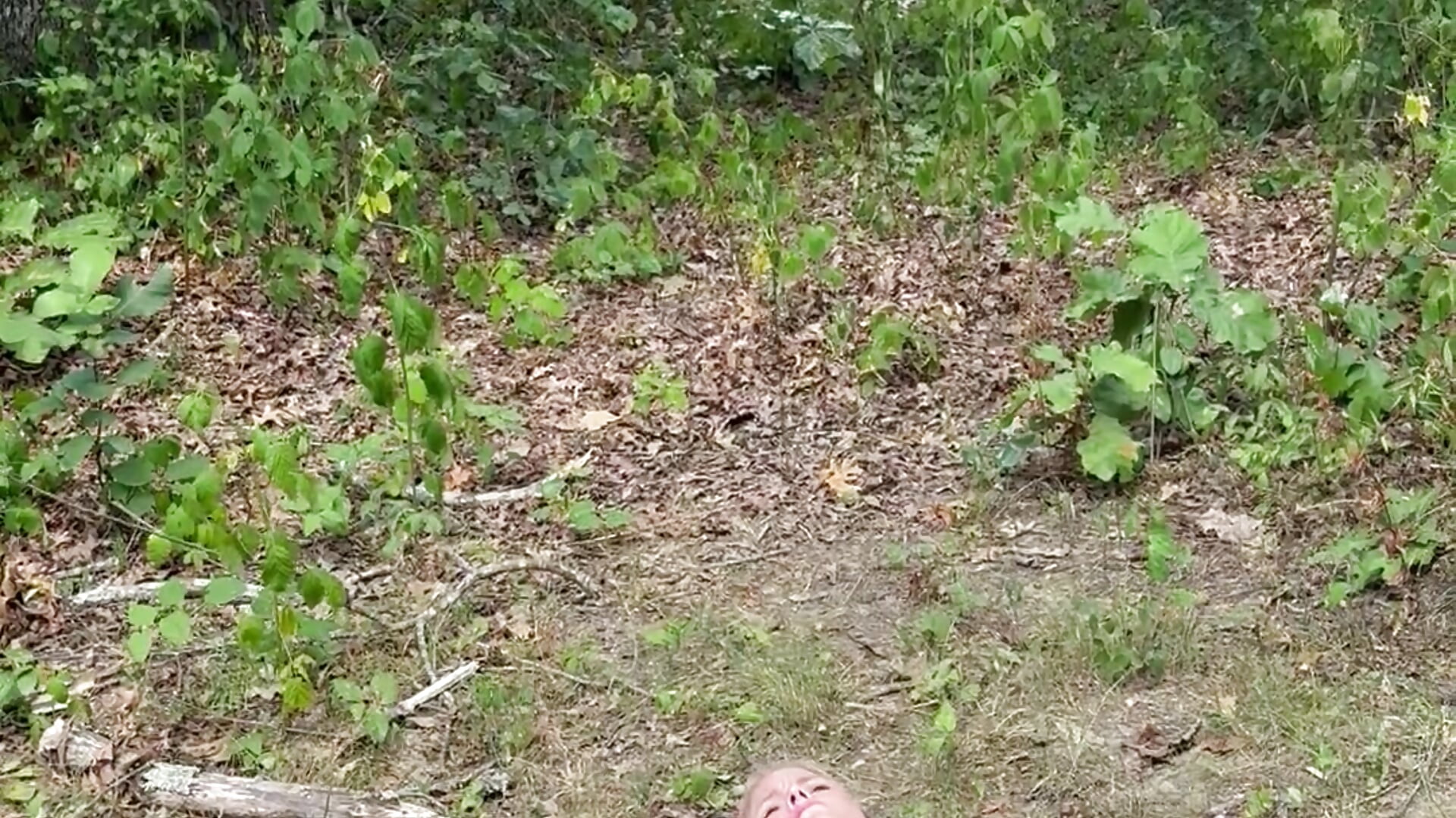 Masturbating Outside in Public Park