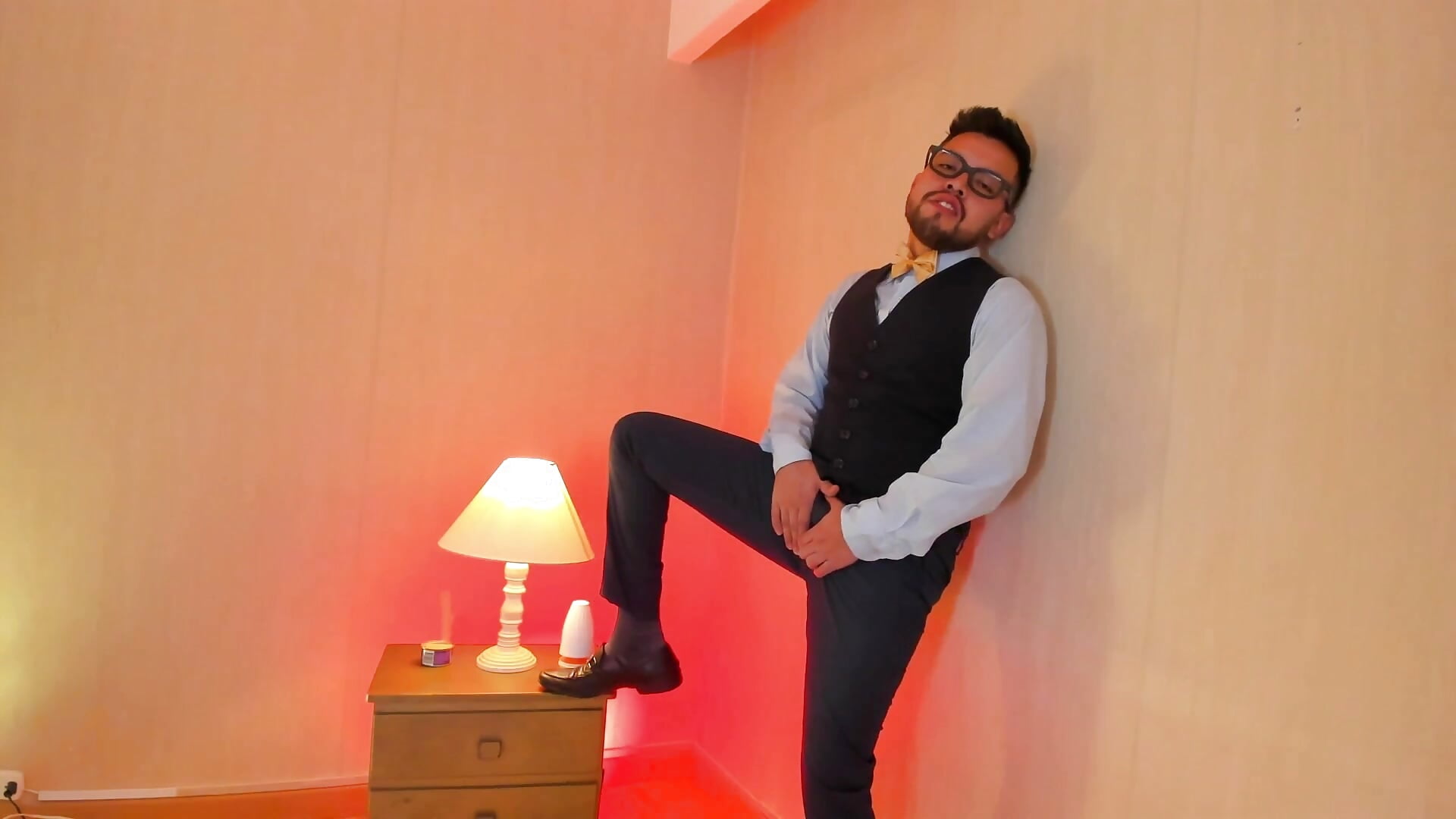 Your naughty boy! striptease + talking