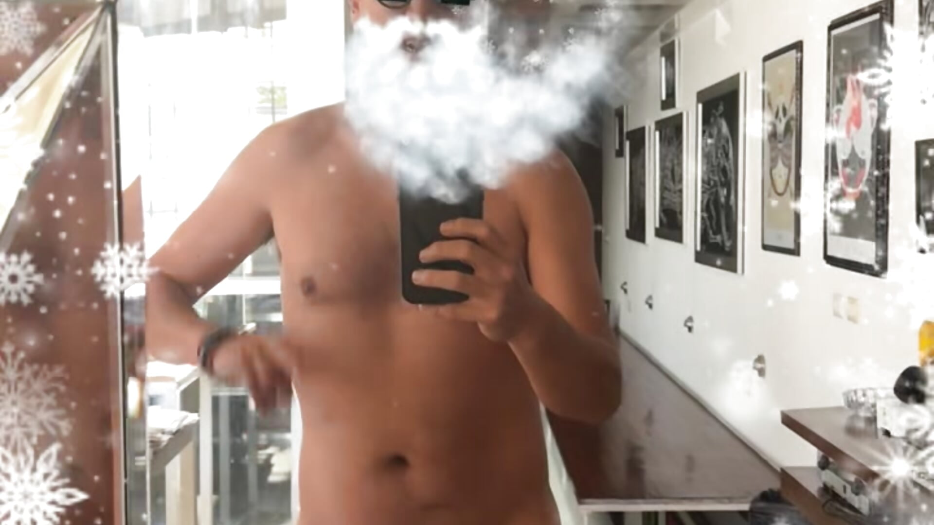 Felices fiestas - vídeo de la modelo de cam alanan881