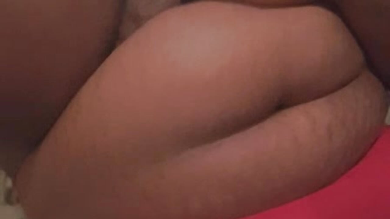 Thrusting myself onto my thick anal dildo 😝 (no audio)