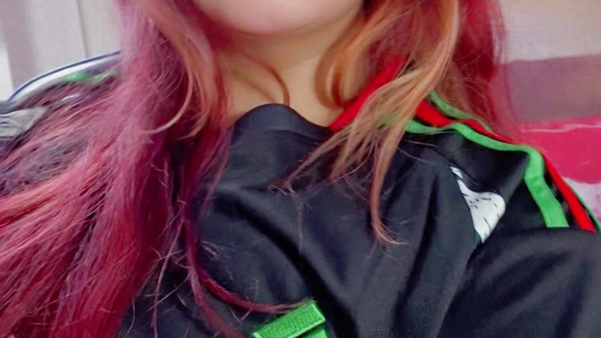 football shirt with boobs out - video by sweet_Melody_xx cam model