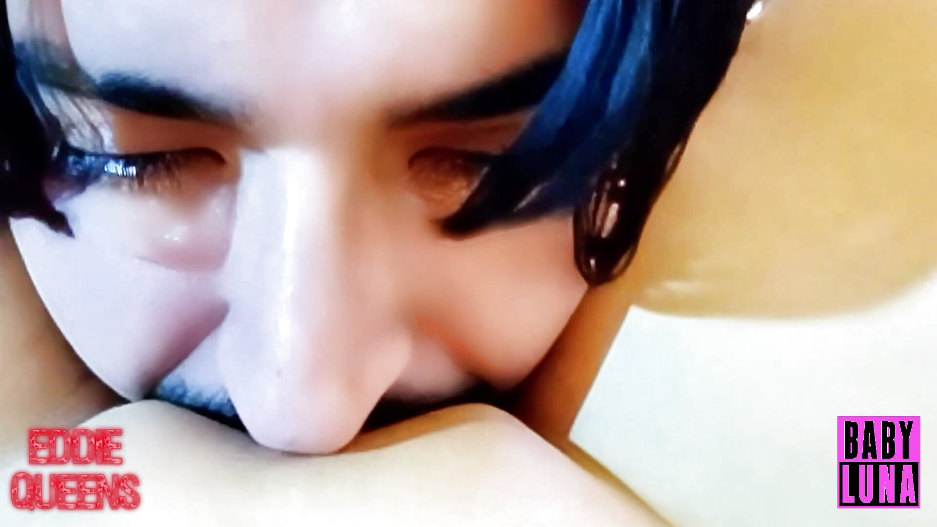 oral sex pussy with intense moans - chupada de conchita - video by babyluna939 cam model