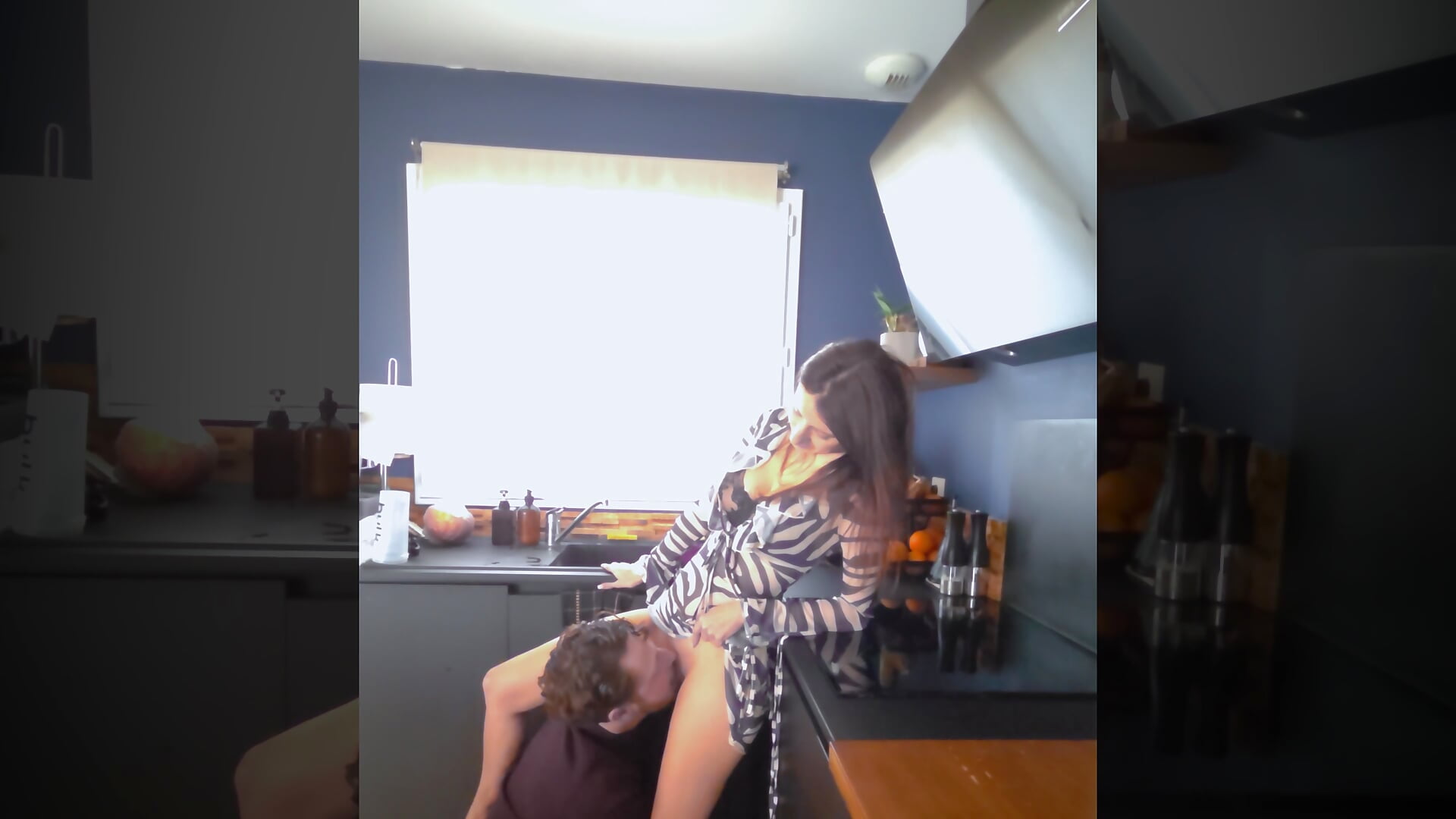 Surprise Sex in kitchen