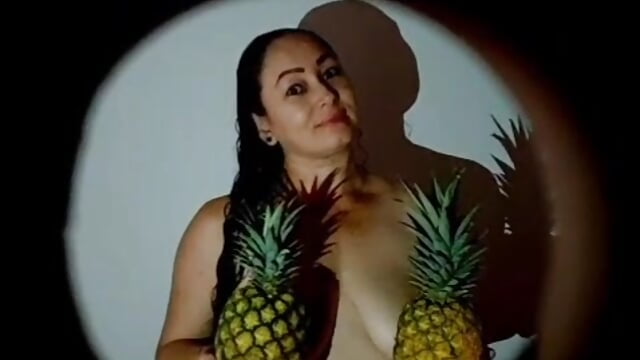 How are these pineapples? 🫦🫦 - video by milly_sanchez cam model