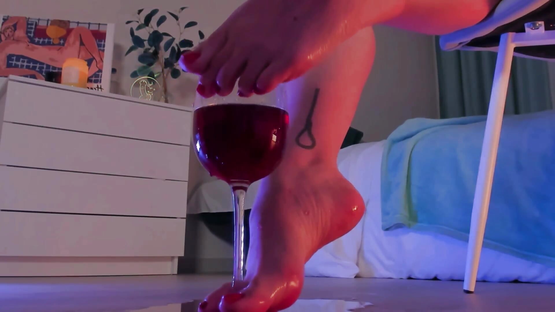 WINE AND FEET