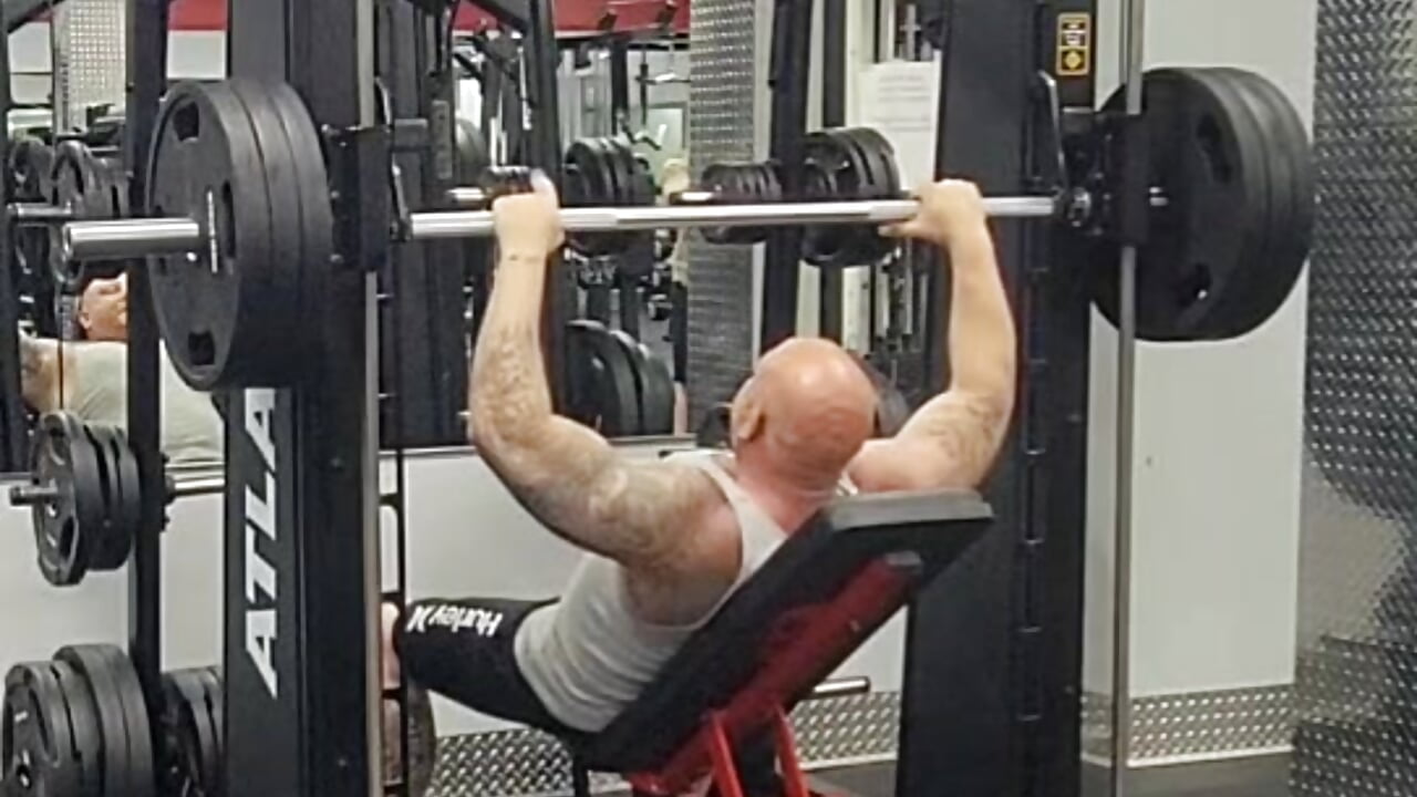 incline press